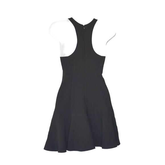 B5 Auth AMANDA UPRICHARD Black Fit & Flare Mini Dress Size P $185 - Picture 3 of 7